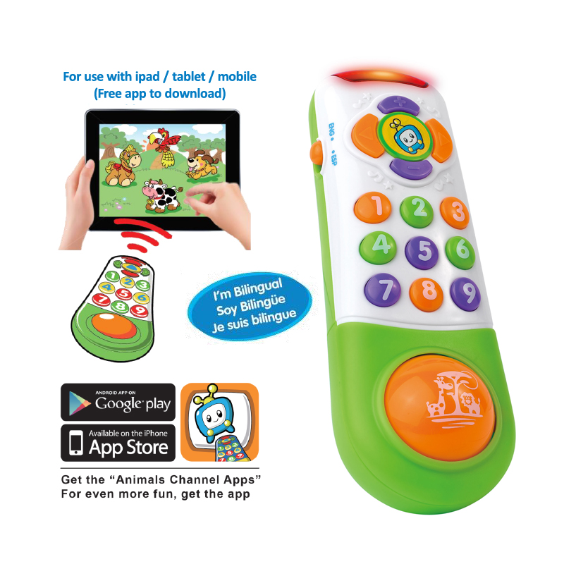 Hap-P-Kid Little Learner My First Kids Remote Control With Apps