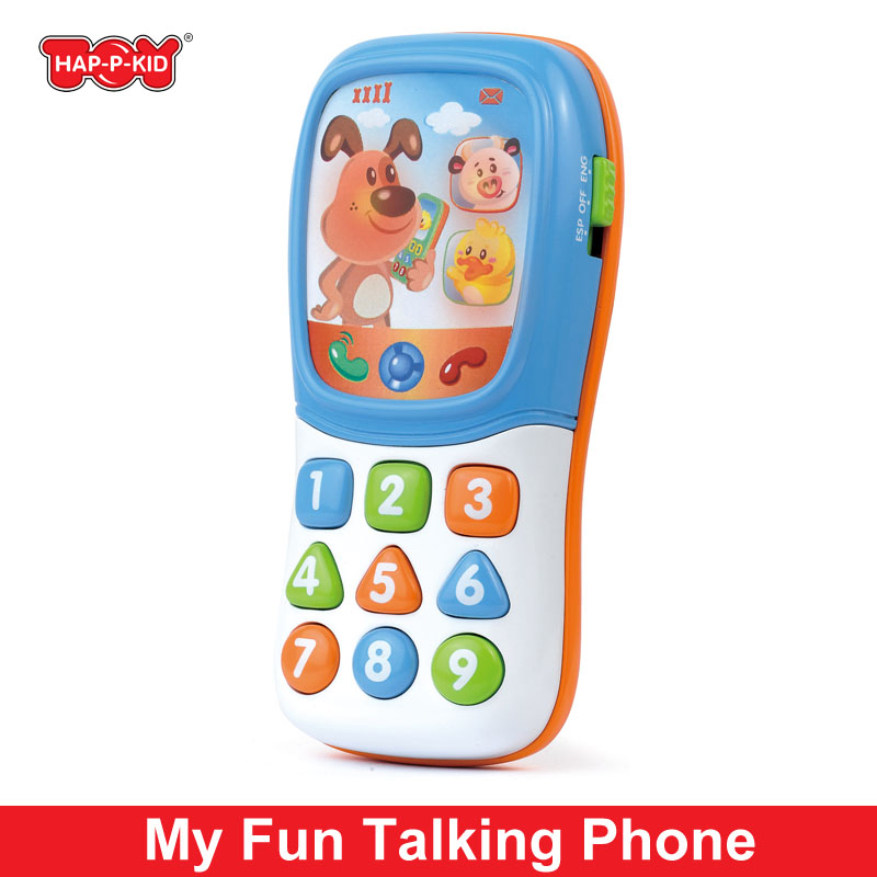 Hap-P-Kid Little Learner My Fun Talking Phone