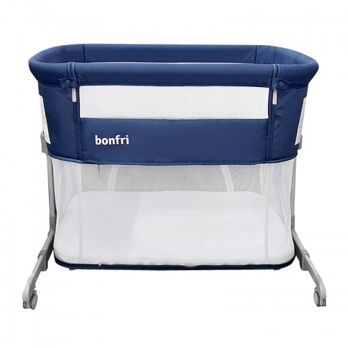 Bonfri S5 Rock & Relax Bassinet + Playpen  (With Travel Bag & Mosquito Net) | Birth - 9kg (crib) | Birth - 22kg (playpen) | FREE Fitted Sheet