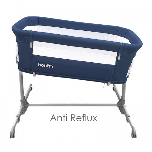 Bonfri S5 Rock & Relax Bassinet + Playpen  (With Travel Bag & Mosquito Net) | Birth - 9kg (crib) | Birth - 22kg (playpen) | FREE Fitted Sheet