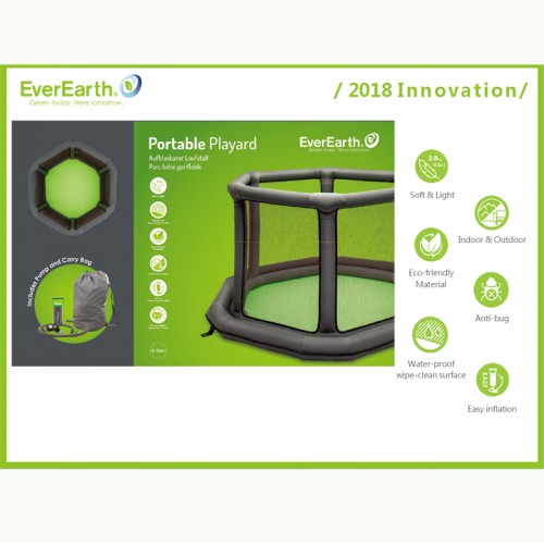 Everearth Portable Inflatable Playard