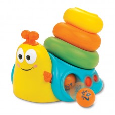 Hap-P-Kid Little Learner Musical Snail Stacker | Stacker Toys | Early Learning Toy | 12 Months+