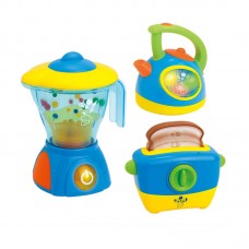 Hap-P-Kid Little Learner My First Kitchen Utensils (Blender/Toaster/Kettle)