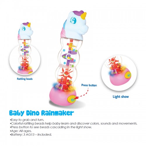 Hap-P-Kid Little Learner Magical Unicorn Rainmaker