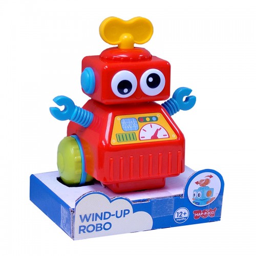 Hap-P-Kid Little Learner Wind-up Robo | Robot | 12 months+