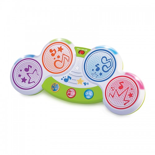 Hap-P-Kid Little Learner Magic Touch Drum | Musical Toy | Baby Toy | 12 Months+