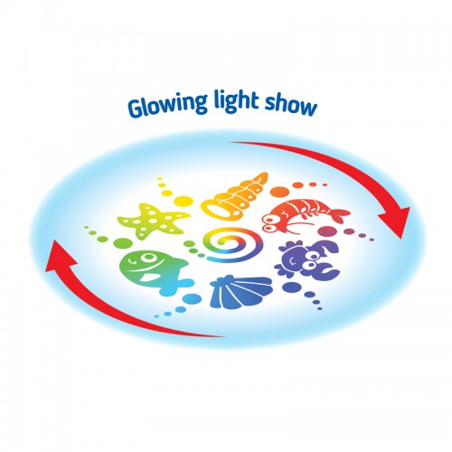 Hap-P-Kid Little Learner Walk N Glow Turtle