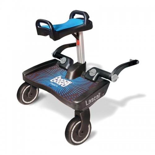 Lascal Buggy Board Maxi + Buggy Board Saddle + FREE Delivery (Black + Red / Black + Blue + Blue/ Black + Grey)