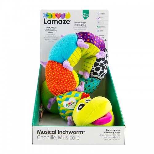 Lamaze Musical Inchworm | Baby Toys | 0 months+