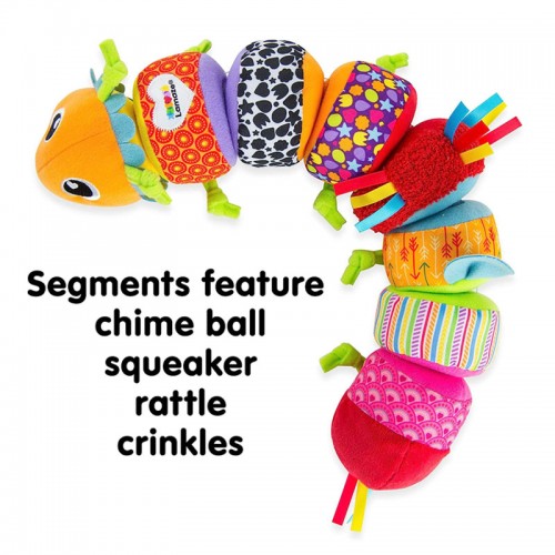 Lamaze Mix and Match Caterpillar Soft Toy | Baby Toys | Stroller Toys | 6 months+