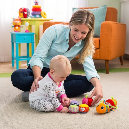 Lamaze Mix and Match Caterpillar Soft Toy | Baby Toys | Stroller Toys | 6 months+