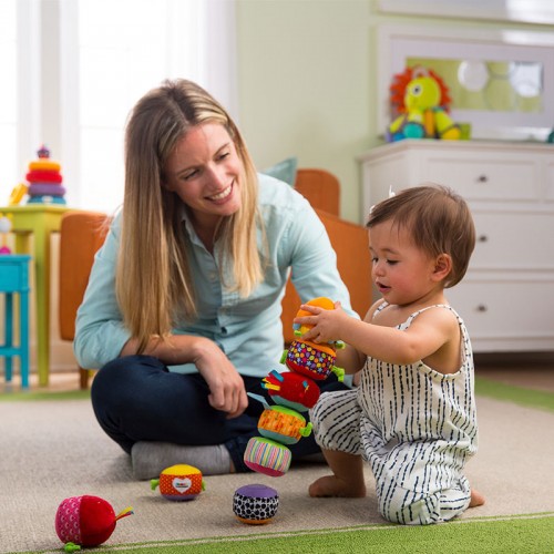 Lamaze Mix and Match Caterpillar Soft Toy | Baby Toys | Stroller Toys | 6 months+