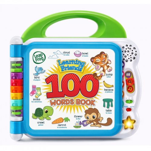 LeapFrog Learning Friends 100 Words Book + 100 Animals Book (Bundle of 2)