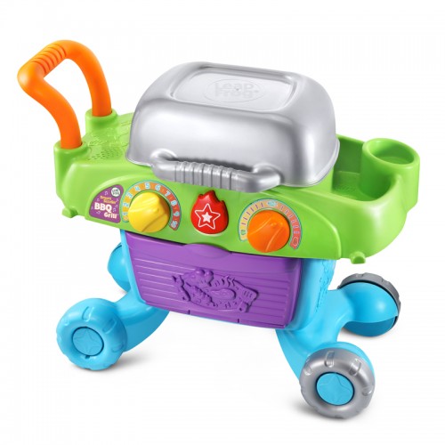 LeapFrog Grill & Learn BBQ | Smart Sizzlin' BBQ Grill | Kitchen Toy | Role Play | 2-5 years