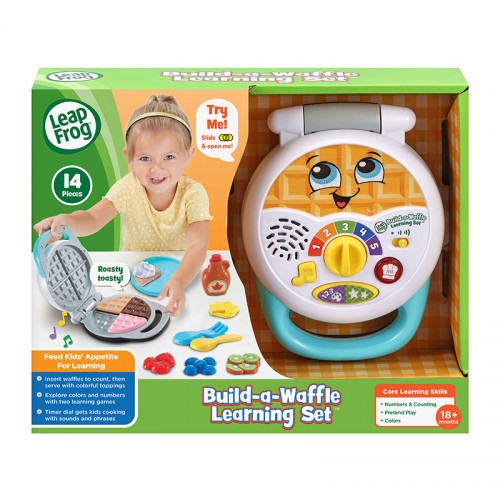 LeapFrog Build-a-Waffle Learning Set | Role Play | Pretend Play | Kitchen Playset