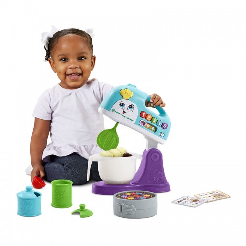 LeapFrog Rainbow Learning Lights Mixer | Role Play | Pretend Play | Kitchen Playset