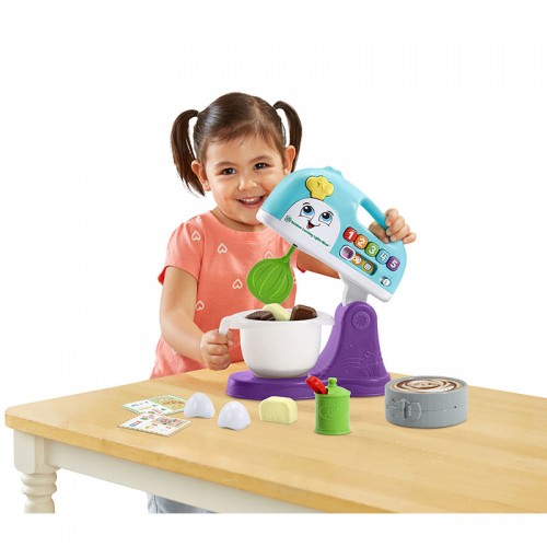 LeapFrog Rainbow Learning Lights Mixer | Role Play | Pretend Play | Kitchen Playset
