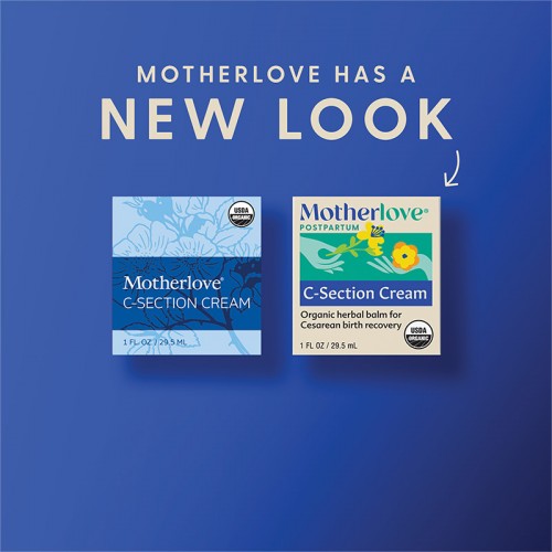 MotherLove C Section Cream (1 oz) | Made in USA | Organic