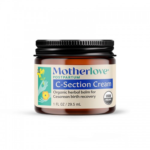 MotherLove C Section Cream (1 oz) | Made in USA | Organic