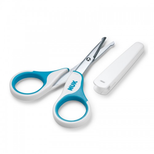 NUK Safety Baby Scissors with Protective Cap