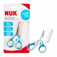NUK Safety Baby Scissors with Protective Cap NUK Safety Baby Scissors with Protective Cap
