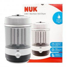 NUK 2 In 1 Sterilizer and Dryer | Baby Bottle Steam Sterilizer
