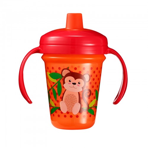 THE FIRST YEARS Stackable 7oz Soft Spout Trainer Cup - Monkey