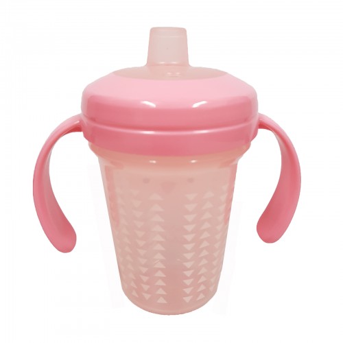 THE FIRST YEARS Stackable 7oz Soft Spout Trainer Cup - Pink Character