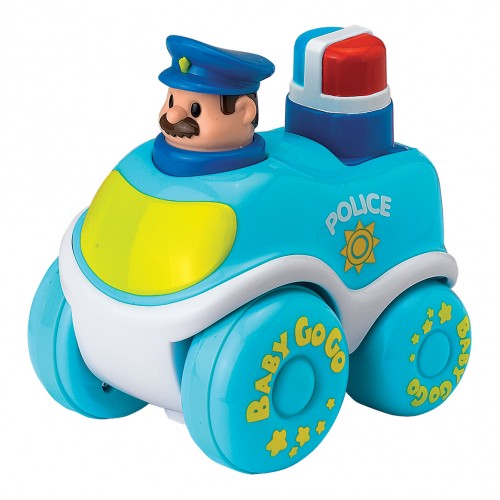 Hap-P-Kid Little Learner Press N Baby Go Go Assorted - (Police/Rescue/Farm Tractor/Fire)