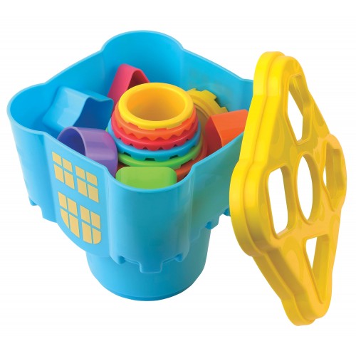Hap-P-Kid Little Learner Castle Nesting Stacker
