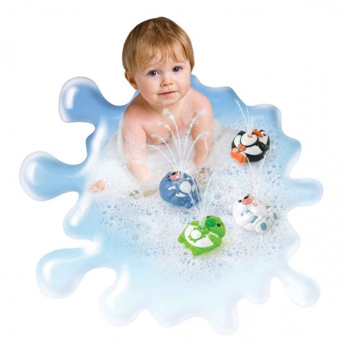 Hap-P-Kid Little Learner Bath Squirting Pals (Turtle, Polar Bear, Sea Lion, Penguin)